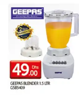 Al Madina GEEPAS Mixer / Grinder offer