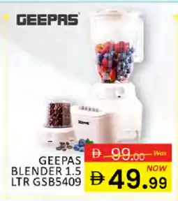 Al Madina GEEPAS Mixer / Grinder offer