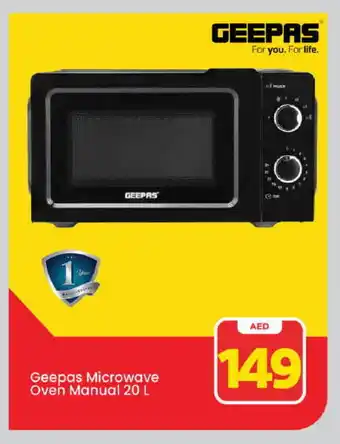 Mark & Save GEEPAS Microwave Oven offer