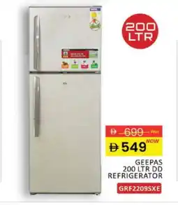 Al Madina GEEPAS Refrigerator offer