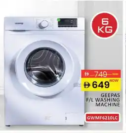 Al Madina GEEPAS Washer / Dryer offer