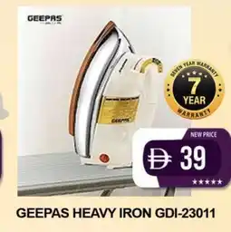 Al Madina GEEPAS Ironbox offer