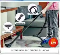 Mango Hypermarket LLC GEEPAS Vacuum Cleaner offer