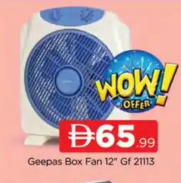 Al Madina GEEPAS Fan offer
