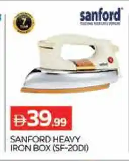Al Madina SANFORD Ironbox offer