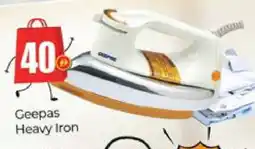 Al Madina GEEPAS Ironbox offer