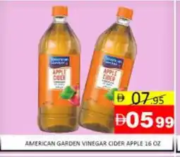 Mango Hypermarket LLC AMERICAN GARDEN Vinegar offer