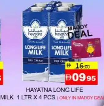 Mango Hypermarket LLC HAYATNA Full Cream Milk offer
