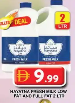 Grand Hyper Market HAYATNA Full Cream Milk offer