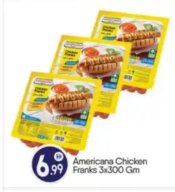 Bigmart AMERICANA Chicken Franks offer