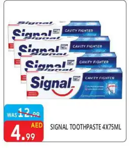 United Hypermarket SIGNAL Toothpaste offer