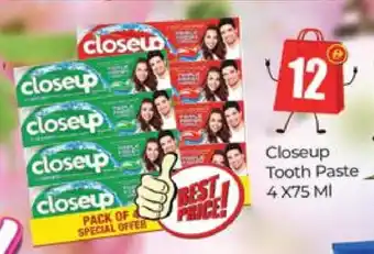 Al Madina CLOSE UP Toothpaste offer