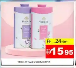 Mango Hypermarket LLC YARDLEY Talcum Powder offer