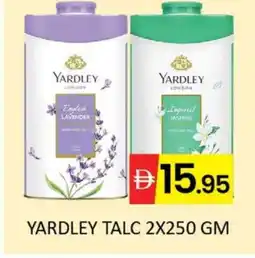 Al Madina YARDLEY Talcum Powder offer