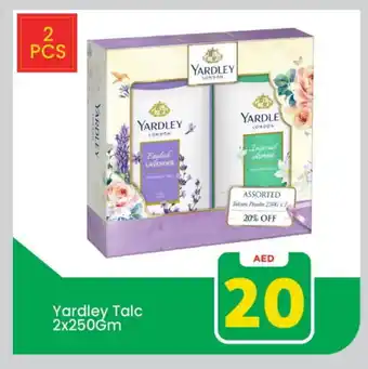 Mark & Save YARDLEY Talcum Powder offer