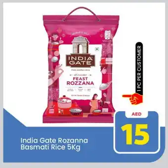 Mark & Save INDIA GATE Basmati / Biryani Rice offer