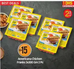 Bigmart AMERICANA Chicken Franks offer