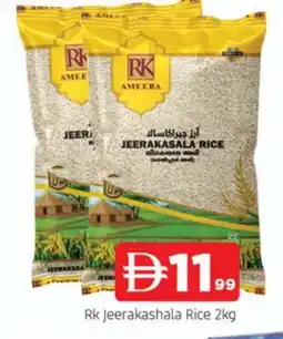 Al Madina RK Jeerakasala Rice offer