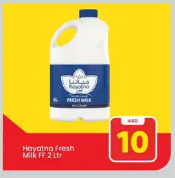 Mark & Save HAYATNA Fresh Milk offer
