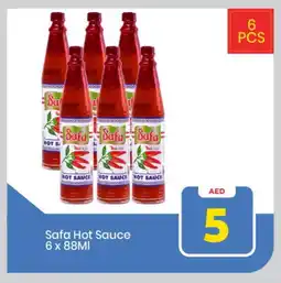 Mark & Save SAFA Hot Sauce offer