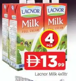 Al Madina LACNOR Full Cream Milk offer