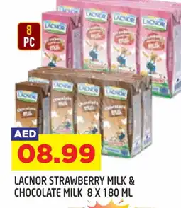Baniyas Spike Hypermarket LACNOR Flavoured Milk offer