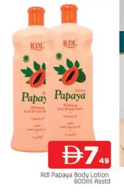Al Madina RDL Body Lotion & Cream offer