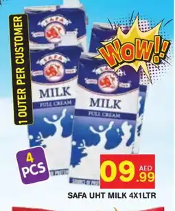 Baniyas Spike Hypermarket SAFA Full Cream Milk offer