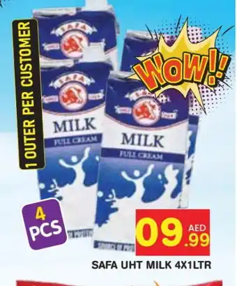 Baniyas Spike Hypermarket SAFA Full Cream Milk offer