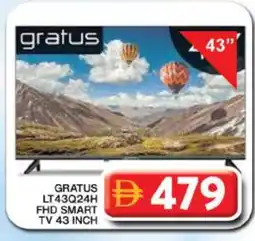 Grand Hyper Market GRATUS Smart TV offer