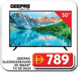 Grand Hyper Market GEEPAS Smart TV offer