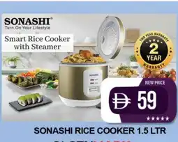 Al Madina SONASHI Rice Cooker offer