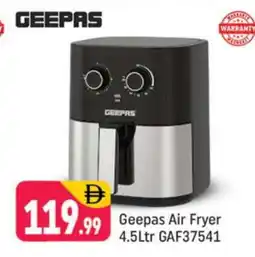 Shaklan GEEPAS Air Fryer offer