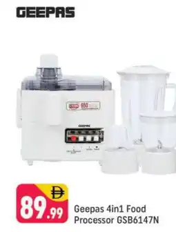 Shaklan GEEPAS Food Processor offer