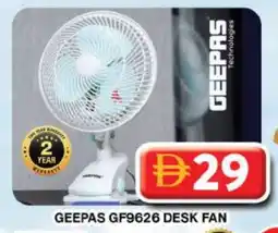 Grand Hyper Market GEEPAS Fan offer