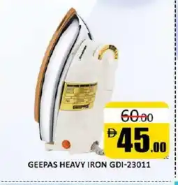 Al Madina GEEPAS Ironbox offer