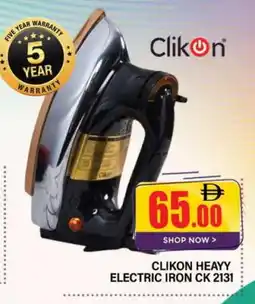 Al Madina CLIKON Ironbox offer