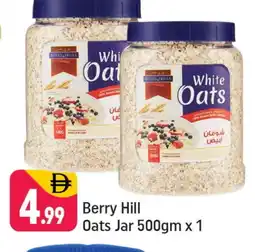 Shaklan BERRY HILLS Oats offer