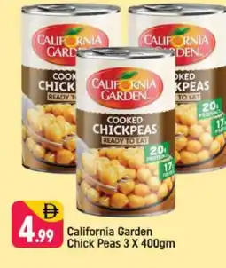 Shaklan CALIFORNIA GARDEN Chick Peas offer