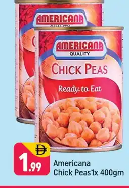 Shaklan AMERICANA Chick Peas offer