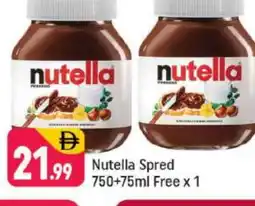 Shaklan NUTELLA Chocolate Spread offer