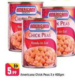 Shaklan AMERICANA Chick Peas offer