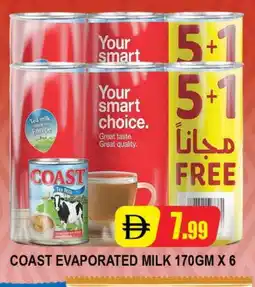Al Madina COAST Evaporated Milk offer