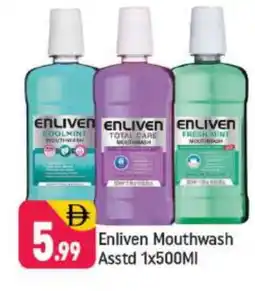 Shaklan ENLIVEN Mouthwash offer