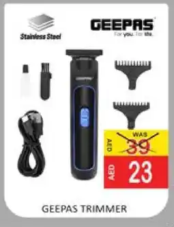 Mango Hypermarket LLC GEEPAS Remover / Trimmer / Shaver offer
