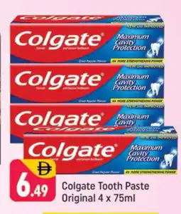Shaklan COLGATE Toothpaste offer