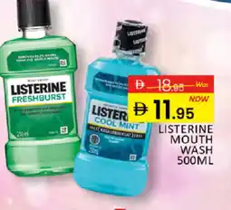 Al Madina LISTERINE Mouthwash offer