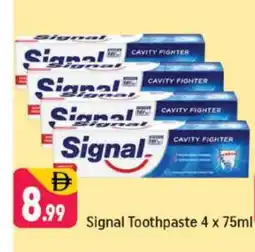 Shaklan SIGNAL Toothpaste offer