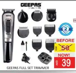 Mango Hypermarket LLC GEEPAS Remover / Trimmer / Shaver offer