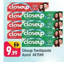 Shaklan CLOSE UP Toothpaste offer